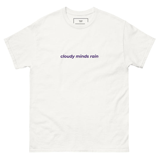 Cloudy Minds Rain Unisex T-Shirt - Mxchael Jxseph
